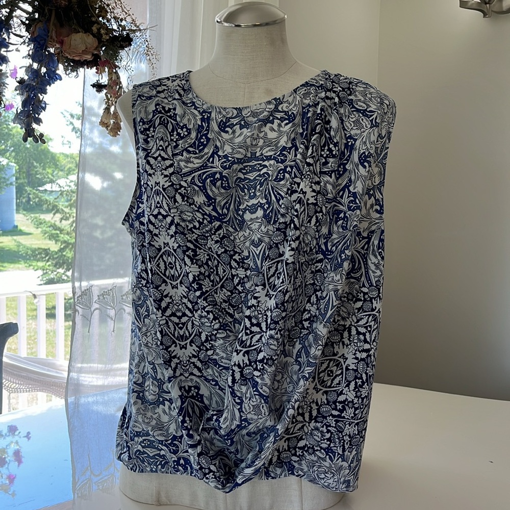 Cleo sheer blouse size lg